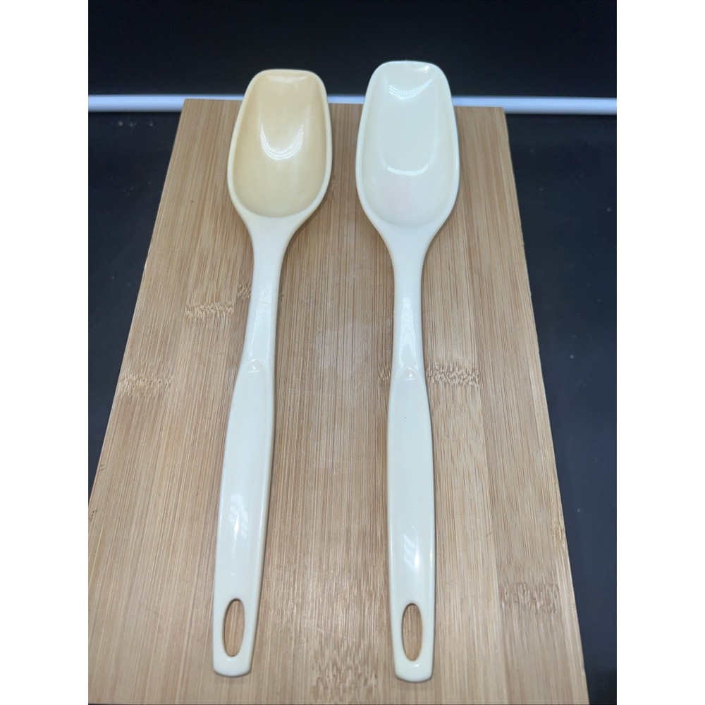 Mixed Lot of 2 Vintage Foley Nylon Cooking Utensils Serving Spoons
